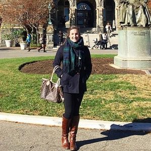 TORY BURCH KNEE HIGH LEATHER BOOTS